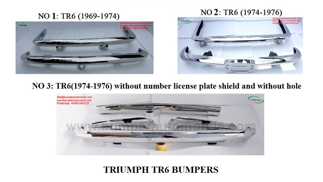 Triumph TR6 Early Year (1969-1974) And Late Year (1974-1976)